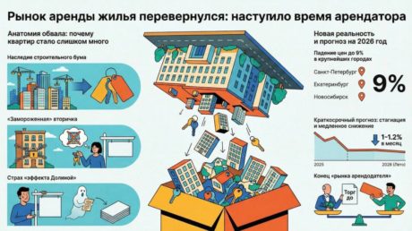 Почему в России рухнули цены на съемное жилье и что будет дальше