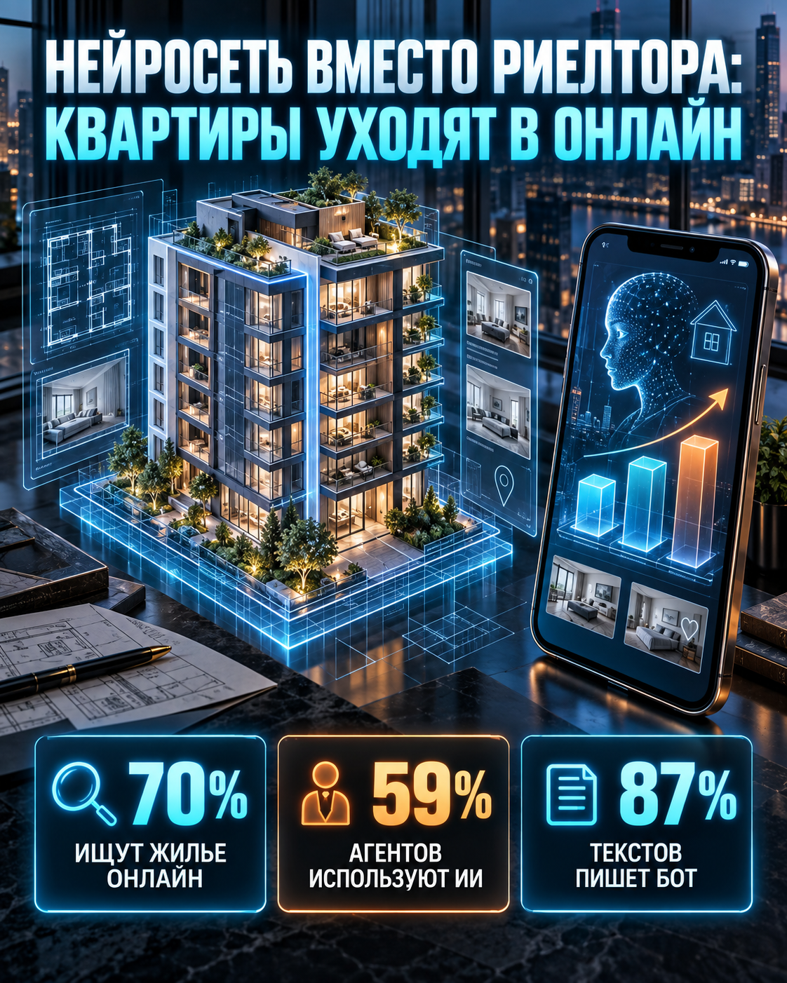 Почему 70% россиян выбирают жилье через нейросети