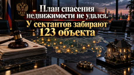 Раскулачивание секты. Как у Свидетелей Иеговы* забрали 123 объекта в РФ, несмотря на хитрую схему