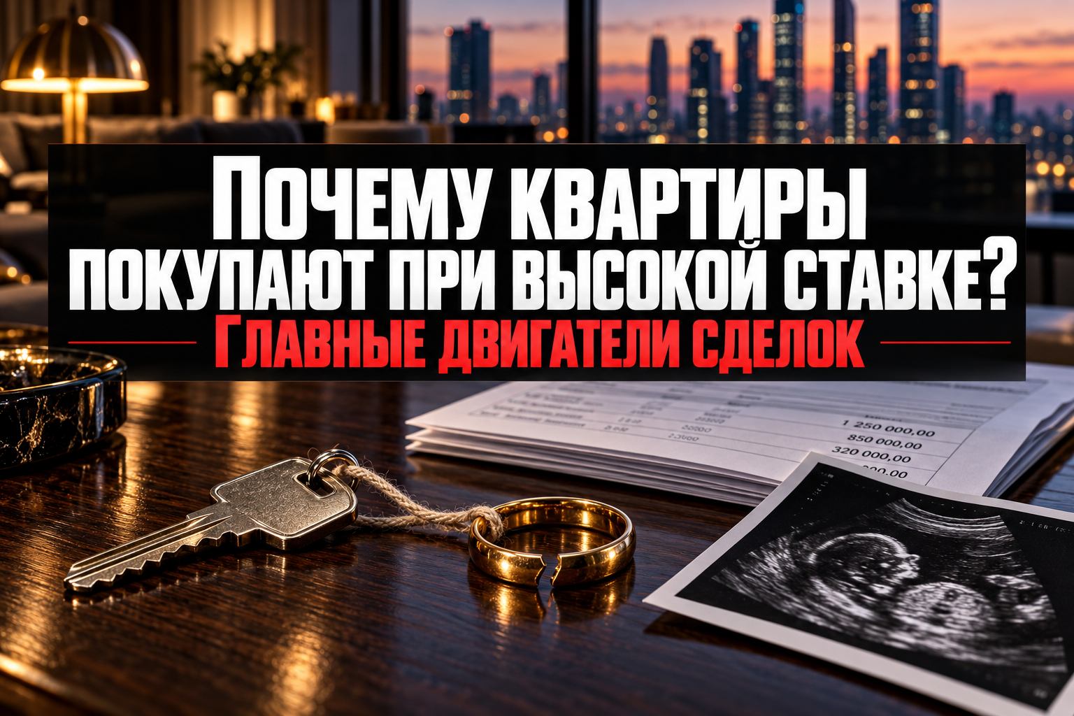 Не ипотека, а разводы. Почему квартиры покупают даже при ставках 20%+